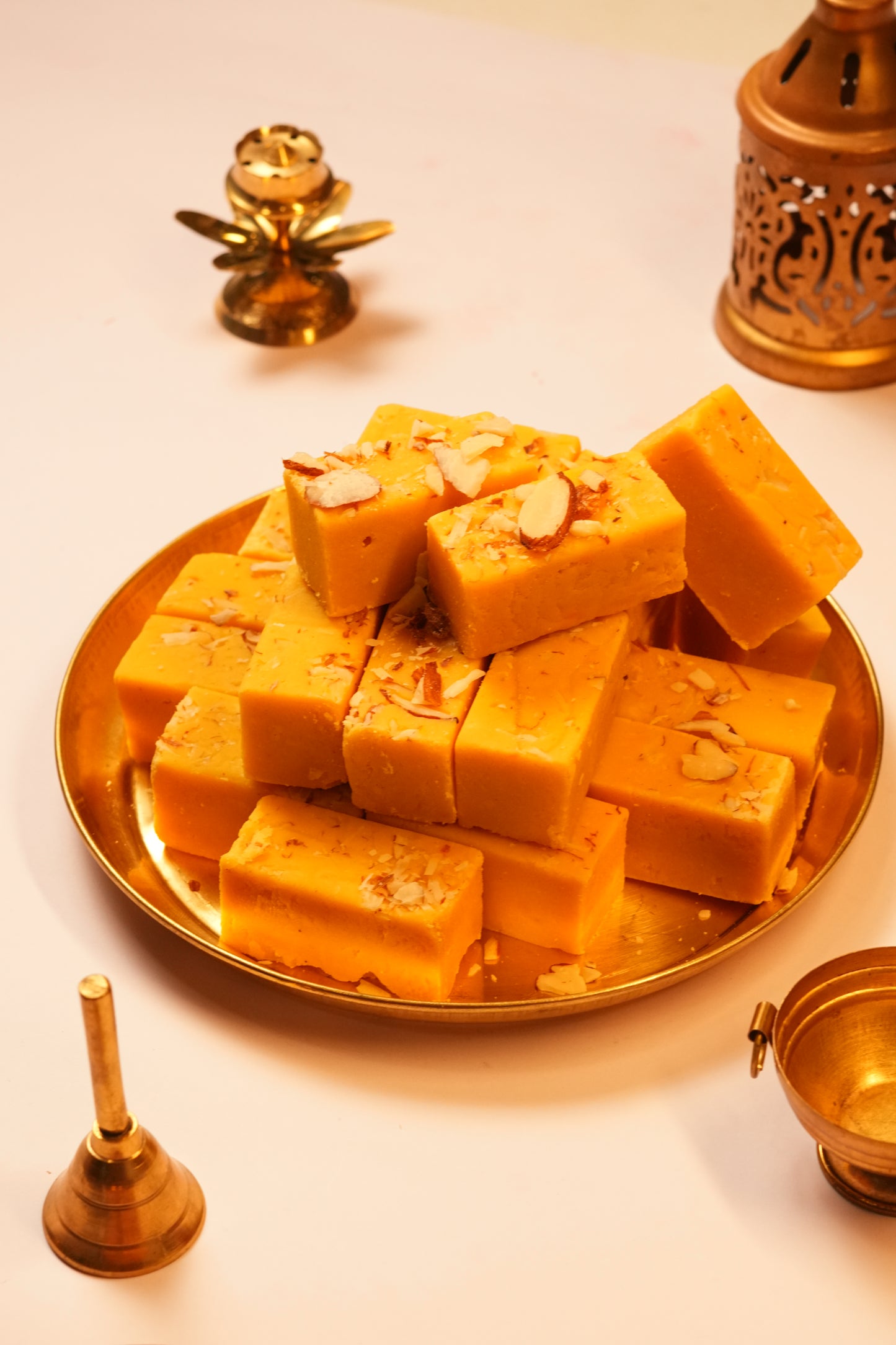 Badam Icecream Burfi