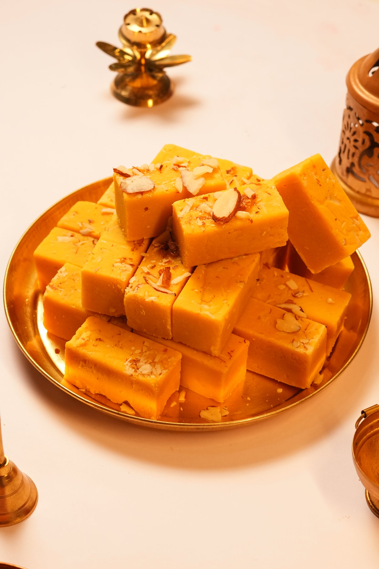 Badam Icecream Burfi